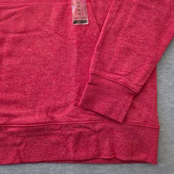 Nike Sportswear Club Fleece Pullover Hoodie Men's XL Red BV2933 657 - Picture 4 of 5